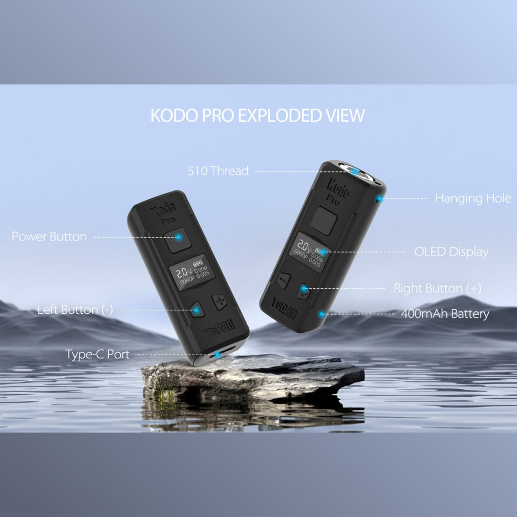 Yocan Kodo Pro Box Mod - parts