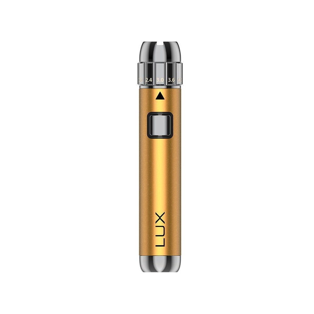 Yocan LUX 510 Threaded Vape Pen Battery - gold