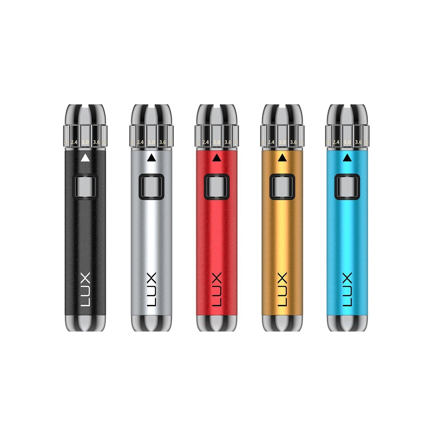 Yocan LUX 510 Threaded Vape Pen Battery - colors