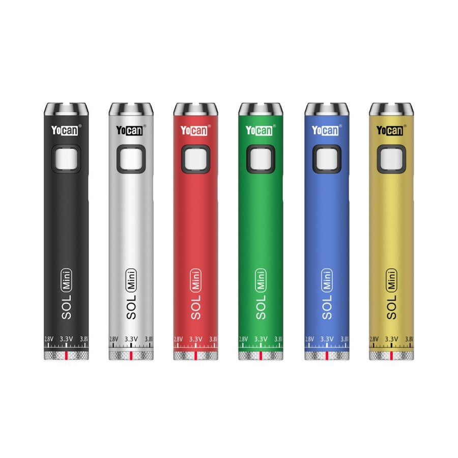 Yocan SOL Mini Dab Pen Battery Colors