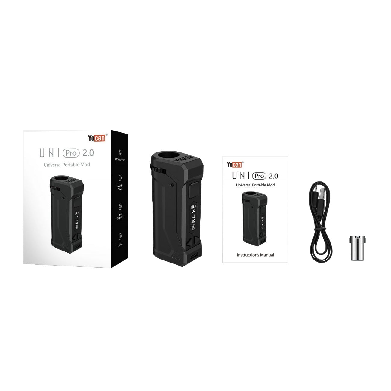 Yocan UNI Pro 2.0 What's in the box