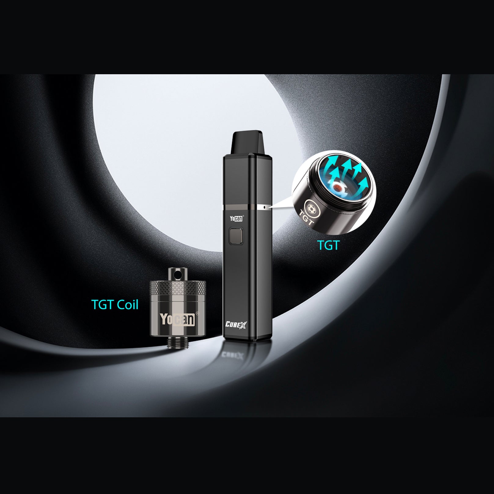 Yocan Cubex TGT Technology Vaporizer for concentrate