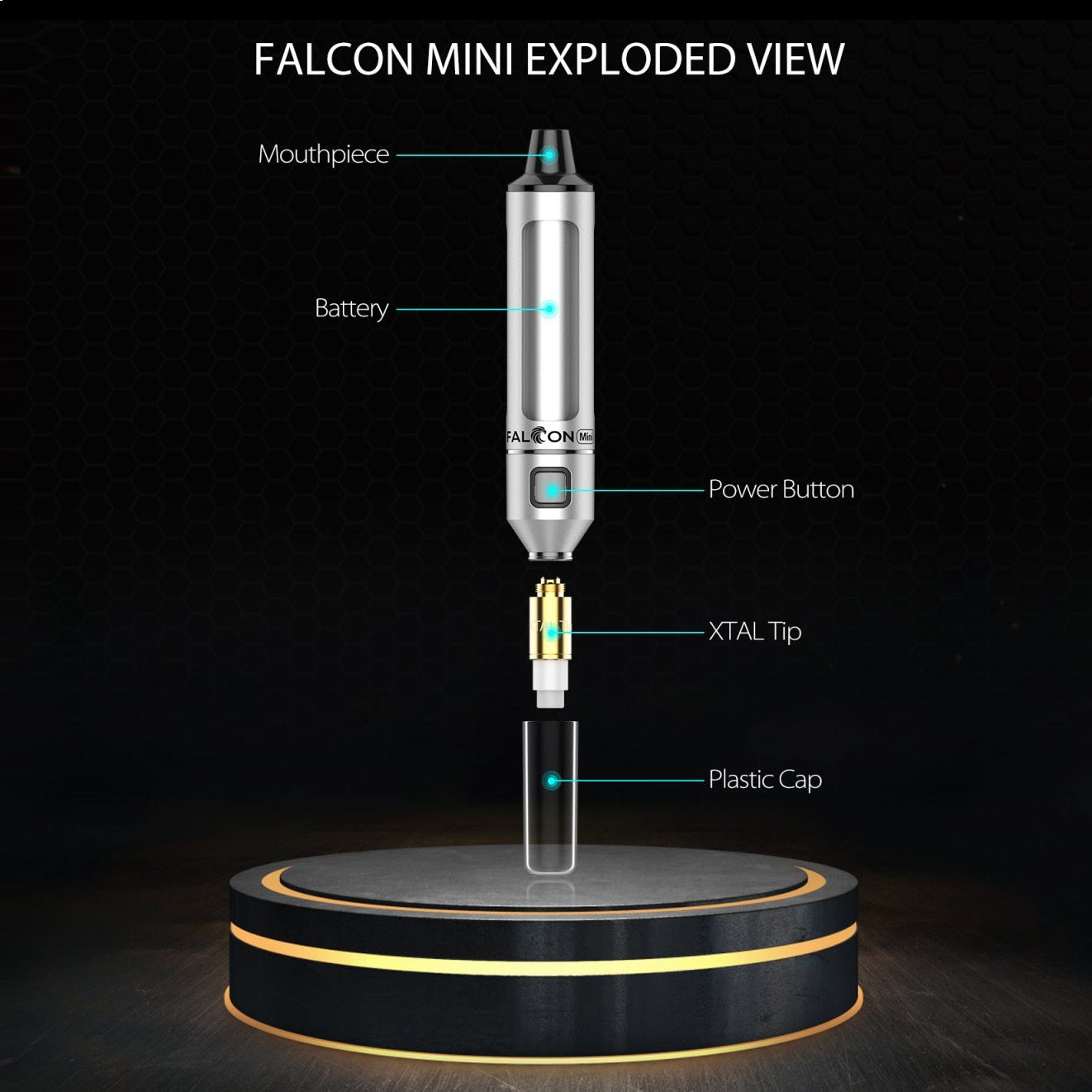 Yocan Falcon Mini Neon Glow Vaporizer