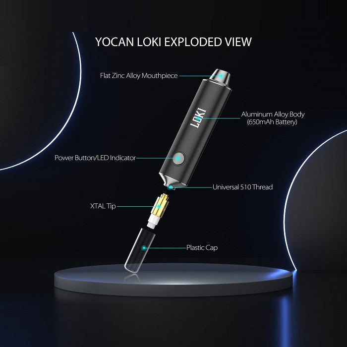Yocan Loki Portable Vaporizer for Sale | 650 mAh Yocan Vaporizer Yocan Loki Portable Vaporizer for Sale | 650 mAh Yocan Vaporizer