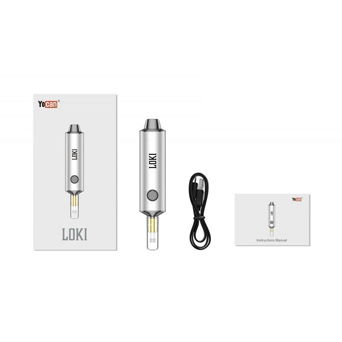 Yocan Loki Portable Vaporizer - what's in the box