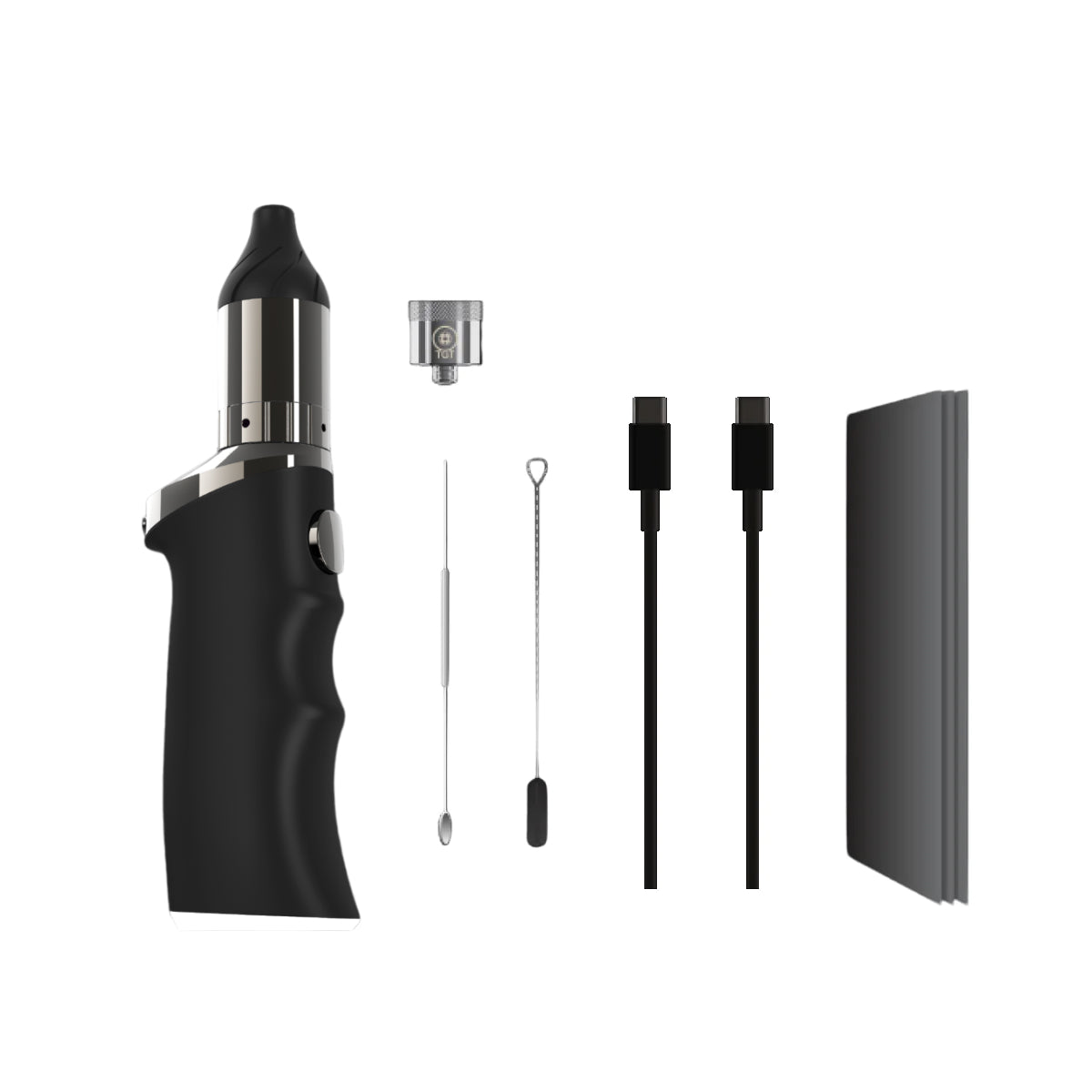 Yocan Black Phaser Ace Wax Vaporizer - box contents