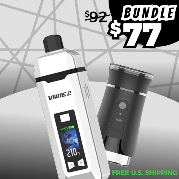 Yocan Vane 2 + iShred BUNDLE - White
