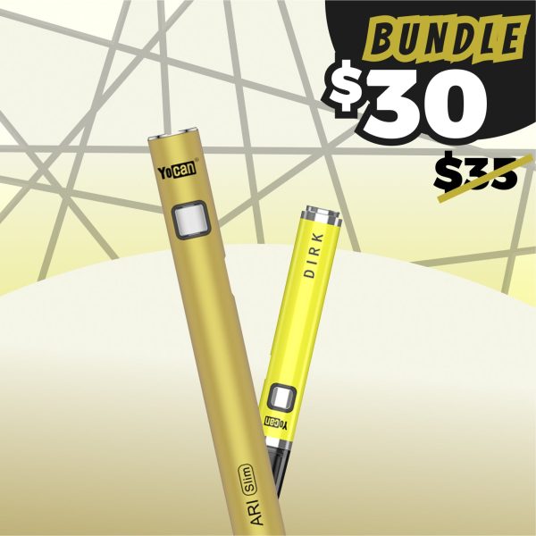 Yocan ARI Slim Gold x Dirk Bundle