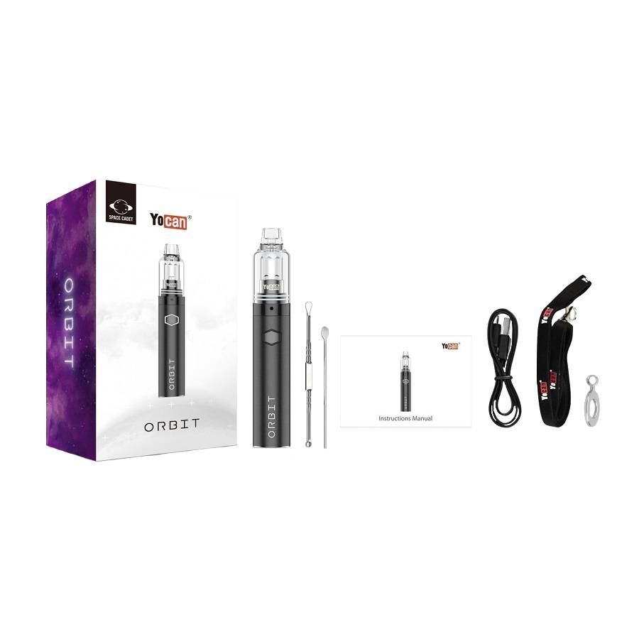 Yocan Orbit Vaporizer Dab Pen - box contents